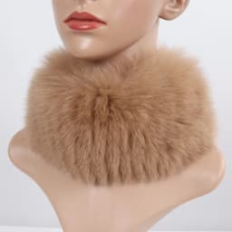 New Winter Women Luxury Real Fox Fur Hat Scarf Sets Natural Soft Knitted Warm Rex Rabbit Fur Top Fox Fur Hats Scarves 2 Pieces