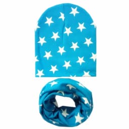 New Fashion Baby Hat Scarf Set Baby Head Cover Spring Girls Boys Warm Neck Collar Kids Beanies Sets Cotton Children Hats Scarf