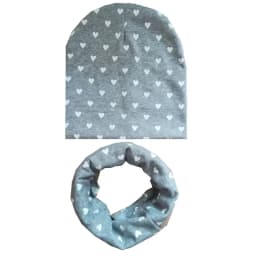 New Fashion Baby Hat Scarf Set Baby Head Cover Spring Girls Boys Warm Neck Collar Kids Beanies Sets Cotton Children Hats Scarf