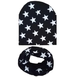 New Fashion Baby Hat Scarf Set Baby Head Cover Spring Girls Boys Warm Neck Collar Kids Beanies Sets Cotton Children Hats Scarf