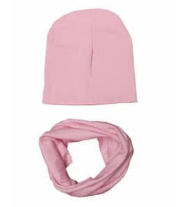 New Fashion Baby Hat Scarf Set Baby Head Cover Spring Girls Boys Warm Neck Collar Kids Beanies Sets Cotton Children Hats Scarf