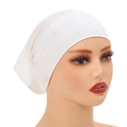 6/Pcs Modal Inner Caps Hijab And 1/Pcs Hairband Set Muslim Instant Hijabs Scarf Shawls Elastic Jersey Bonnet Islam Turban
