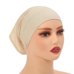 6/Pcs Modal Inner Caps Hijab And 1/Pcs Hairband Set Muslim Instant Hijabs Scarf Shawls Elastic Jersey Bonnet Islam Turban