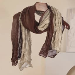 Unisex Folded Design Walnut Silk Scarf Summer Sun Protection Travel Photography Autumn Winter Cold Prevention Fashion Accessory