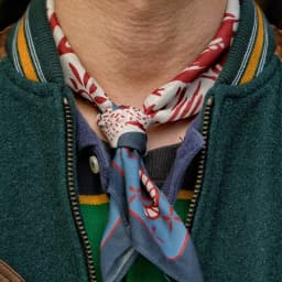 Pure Cotton Vintage Square Scarf Men's Neck Warmer Cowboy Headband WEST WILD Scarf Women's Hair Accessory Fashionable Unisex