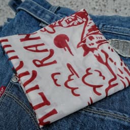 Pure Cotton Vintage Square Scarf Men's Neck Warmer Cowboy Headband WEST WILD Scarf Women's Hair Accessory Fashionable Unisex