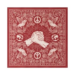 Pure Cotton Vintage Square Scarf Men's Neck Warmer Cowboy Headband WEST WILD Scarf Women's Hair Accessory Fashionable Unisex