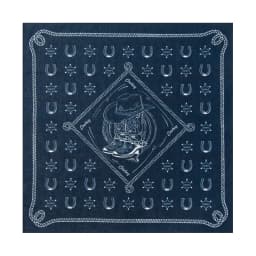 Pure Cotton Vintage Square Scarf Men's Neck Warmer Cowboy Headband WEST WILD Scarf Women's Hair Accessory Fashionable Unisex