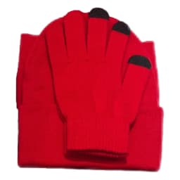 New Unisex Thick Autumn Winter Scarf Hat Gloves Set For Women Outdoor Warm Soft Solid Neck Scaf Beanies Cap Men Windproof Gift