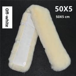 Warmth Insulated Rabbit Fur Collar for Men's Leather Jacket And down Coat Whole Skin Stand Collar Anti Dirt Fake Fur Collar