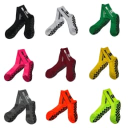 1 pair of football socks+1 pair of protective sleeves Football Socks for Men and Women Anti-Slip Grip Comfortable
