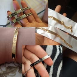 Customized Engrave Name Men Women Bracelets Stainless Steel Cuban Chain Personalized ID Bracelet Fashion Party Jewellery Gift