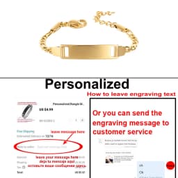 Customized Engrave Name Men Women Bracelets Stainless Steel Cuban Chain Personalized ID Bracelet Fashion Party Jewellery Gift