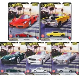 Stock Genuine Hot Wheels Premium Diecast Car Model Boulevard Enzo Ferrari Collectible GJT68 Surprise Gift Toy Car