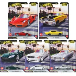 Stock Genuine Hot Wheels Premium Diecast Car Model Boulevard Enzo Ferrari Collectible GJT68 Surprise Gift Toy Car