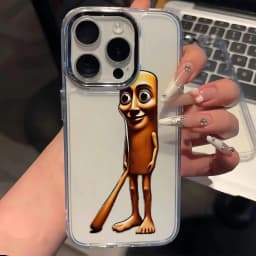 ITALIANO BRAINROT Animal Electroplated Lens Frame Clear Phone Case for iPhone 17 Air 16 15 14 13 12 11 Pro Max XS Max X Cover