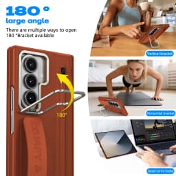 Business Integrated Built-in Screen Protector Phone Case for Samsung Z Fold 8 Ultra 7 6 5 4 Shockproof With Pen Slot Cover