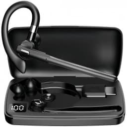 Bluetooth Earphones 5.4 Headphones Stereo Handsfree Noise Canceling Wireless Business Headset With ENC Mic For All Smart Phones