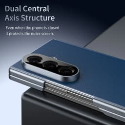 Premium Light Luxury Leather Flexible Hinge Flip Phone Case For Samsung Z Fold 7 Galaxy Z Fold 6 5 4 Only Back Protect Cover
