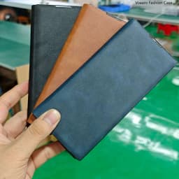 Genuine Leather Flip Funda for Samsung Galaxy Z Fold 7 Case for Samsung Galaxy Z Fold7 Ultra Thin Fashion Flip Leather Case