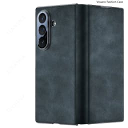 Genuine Leather Flip Funda for Samsung Galaxy Z Fold 7 Case for Samsung Galaxy Z Fold7 Ultra Thin Fashion Flip Leather Case