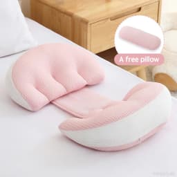 PANGDUBE Pregnancy Waist Support Pillow for Pregnant Women Sleeping Body Pillow Care for Pregnancy Cushion Adjustable Length