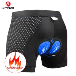 X-TIGER Cycling Underwear 5D Breathable Padded Gel Bike Shorts Men MTB Anti Slip Leg Grips Riding Cycling Shots Ciclismo