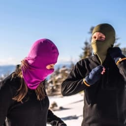 100% Merino Wool Balaclava Ski Mask Hidweight 250G Winter Face Mask for Men & Women Skiing Face Mask Motorcycle Riding Thermal