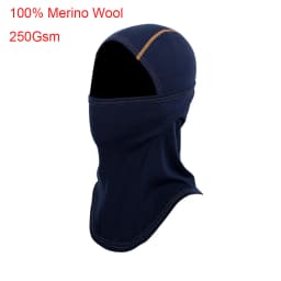 100% Merino Wool Balaclava Ski Mask Hidweight 250G Winter Face Mask for Men & Women Skiing Face Mask Motorcycle Riding Thermal