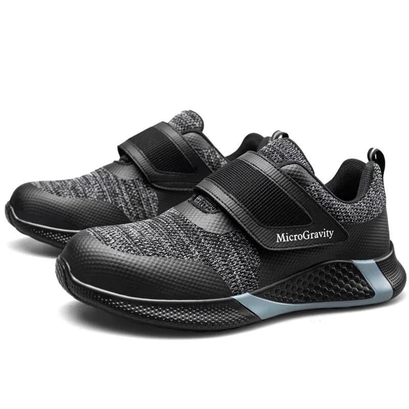 Men & Women KPU Safety Work Shoes - Steel Toe Anti-Smash Anti-Puncture Lightweight Protective Footwear-Puncture Work Footwear