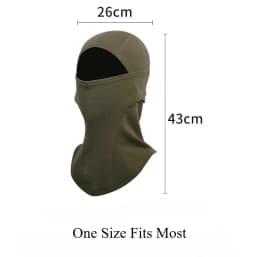 100% Merino Wool Balaclava Neck Gaiter Thermal Unisex Merino Wool Face Ski Mask Warm Breathable Outdoor Gear Cycling Hiking