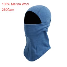 100% Merino Wool Balaclava Neck Gaiter Thermal Unisex Merino Wool Face Ski Mask Warm Breathable Outdoor Gear Cycling Hiking
