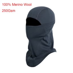 100% Merino Wool Balaclava Neck Gaiter Thermal Unisex Merino Wool Face Ski Mask Warm Breathable Outdoor Gear Cycling Hiking