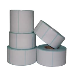 Paper Self Adhesive Thermal White Blank Label Sticker Paper Supermarket Price Blank Label Direct Print Waterproof Print Supplies