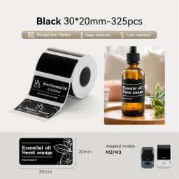 NIIMBOT M2/M3/B32/Z401 Color Carbon Ribbon Thermal Transfer Sticker Outdoor Waterproof Scratch-resistant Network Organizer Tag