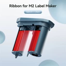 NIIMBOT M2/M3/B32/Z401 Color Carbon Ribbon Thermal Transfer Sticker Outdoor Waterproof Scratch-resistant Network Organizer Tag