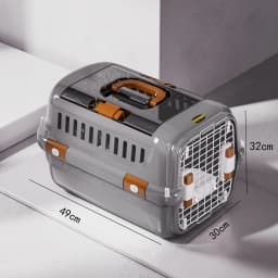2025 New Cat Carrier Airline Approved,Portable Pet Carrier TSA Approved for Travel,Anti-Anxiety Outdoor Cat Bag for Car,Home Use