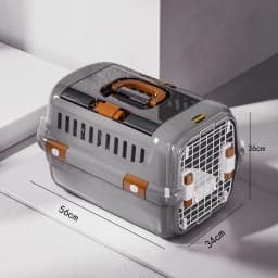 2025 New Cat Carrier Airline Approved,Portable Pet Carrier TSA Approved for Travel,Anti-Anxiety Outdoor Cat Bag for Car,Home Use