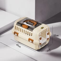 2025 New Cat Carrier Airline Approved,Portable Pet Carrier TSA Approved for Travel,Anti-Anxiety Outdoor Cat Bag for Car,Home Use