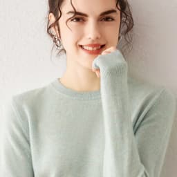 Light Luxury 100% Cashmere Sweater, Women's Round Neck Pullover Sweater, Versatile Style, Knitted Sweater, Inner Top