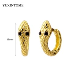 Minimalist CZ Cartilage Perforation 925 Sterling Silver Ear Needle Twist Round Earring Hoop Ear Buckle Gold Earrings For Women