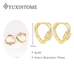 Minimalist CZ Cartilage Perforation 925 Sterling Silver Ear Needle Twist Round Earring Hoop Ear Buckle Gold Earrings For Women
