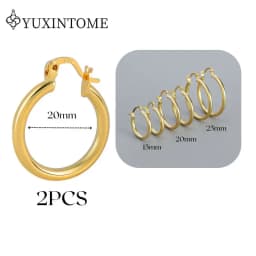 Minimalist CZ Cartilage Perforation 925 Sterling Silver Ear Needle Twist Round Earring Hoop Ear Buckle Gold Earrings For Women