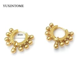 Minimalist CZ Cartilage Perforation 925 Sterling Silver Ear Needle Twist Round Earring Hoop Ear Buckle Gold Earrings For Women