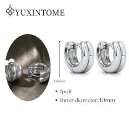 Minimalist CZ Cartilage Perforation 925 Sterling Silver Ear Needle Twist Round Earring Hoop Ear Buckle Gold Earrings For Women