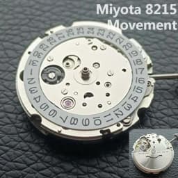Genuine Miyota 8215 Automatic Mechanical Movement Date Setting Men's Watch Replacement Parts
