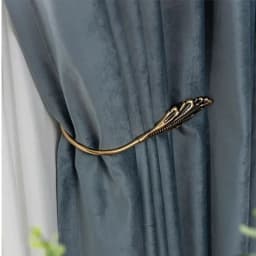 Fashion Royal Blue Velvet Curtains for Living Room Luxury Blackout Bedroom European Window Kitchen Elegant Solid Color Tulle