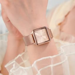 POEDAGAR Top Exquisite Ladies Clock Waterproof Stainless Steel Woman Wristwatch Square Quartz Elegant Women's Watches Reloj Gift