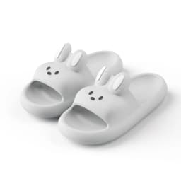 Cute Rabbit Unisex Slippers Non-Slip Slip-On Indoor Slippers Comfortable Soft Home Slippers