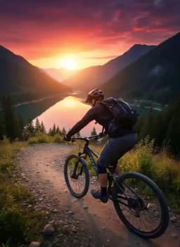RIDERACE Mountain Bike Handlebar Grips Lock on MTB Folding Bicycle Soft TPR Rubber Non-slip Mixed Color Cycling Handle Bar Grips